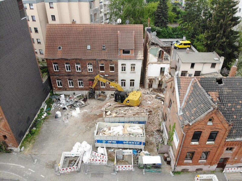 Entkernung – Aufnahme der Baulecke GmbH