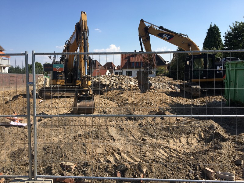 Baufeldräumung – Aufnahme der Baulecke GmbH